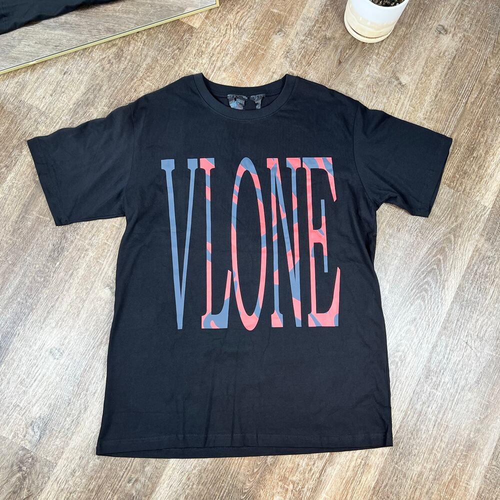 Vlone Staple Classic Red and Black OG T Shirt